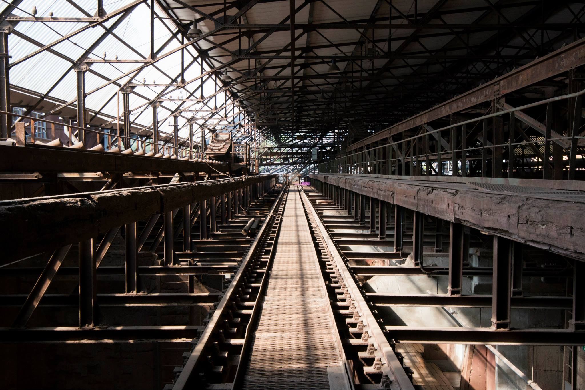 Steel Factory catwalk, photo cred to Fabienne