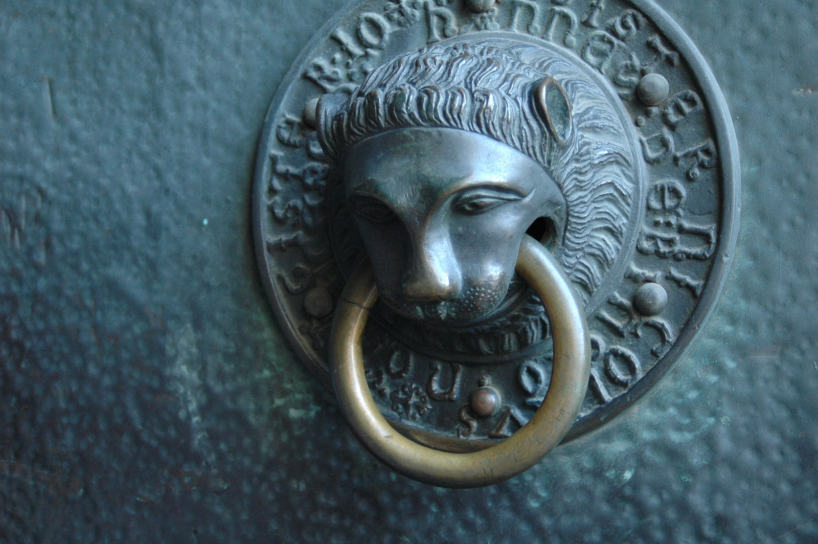 Cathedral knocker