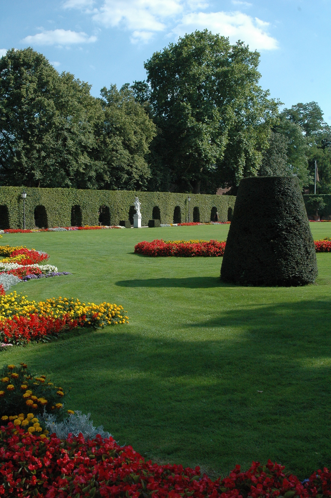 Palace lawn